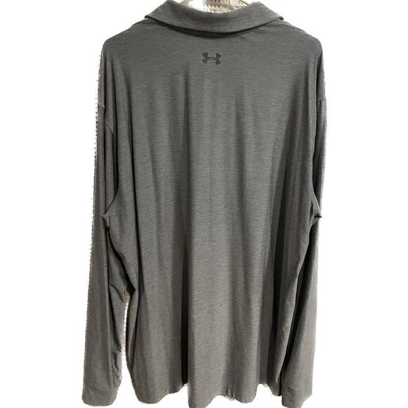 Under Armour Men's Grey Long Sleeve Loose Fit Shirt 2XL - Picture 2 of 3